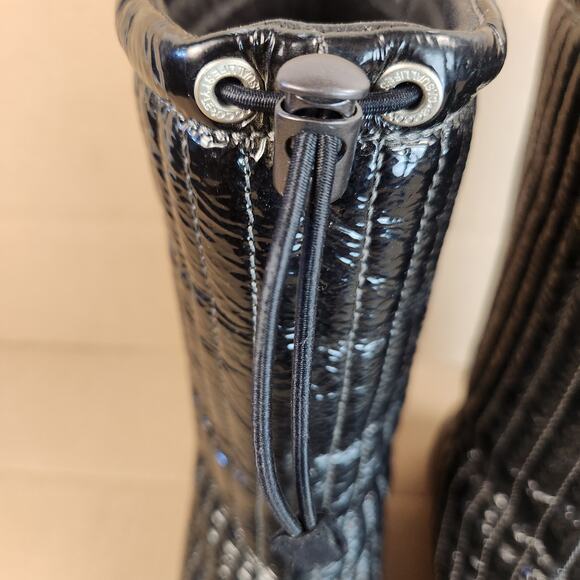 Ecco Waterproof Boots with Wool Lining Women’s SZ 8 Black EUC - Picture 8 of 14